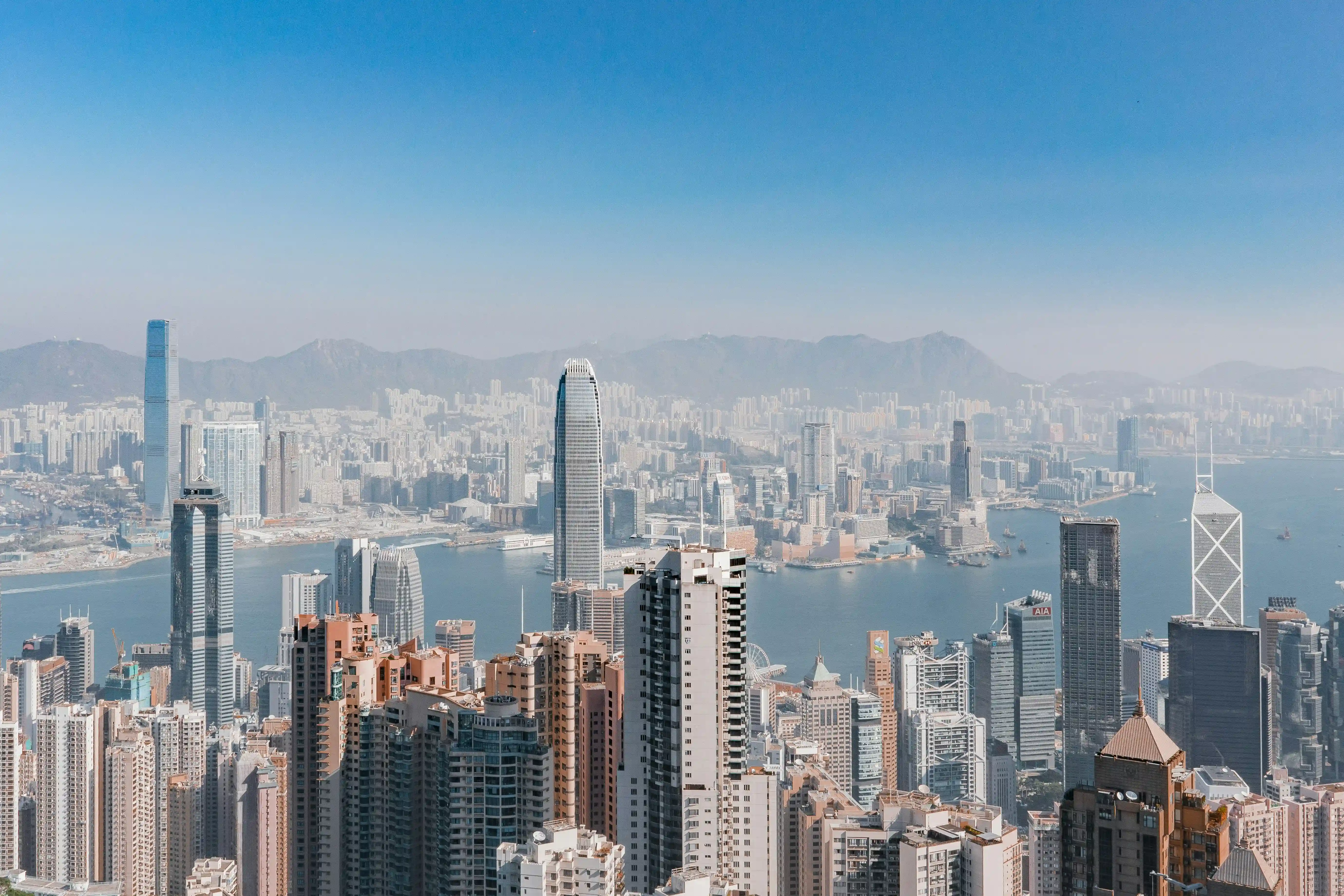 Arrival in Hong Kong — City Tour & Harbour Lights