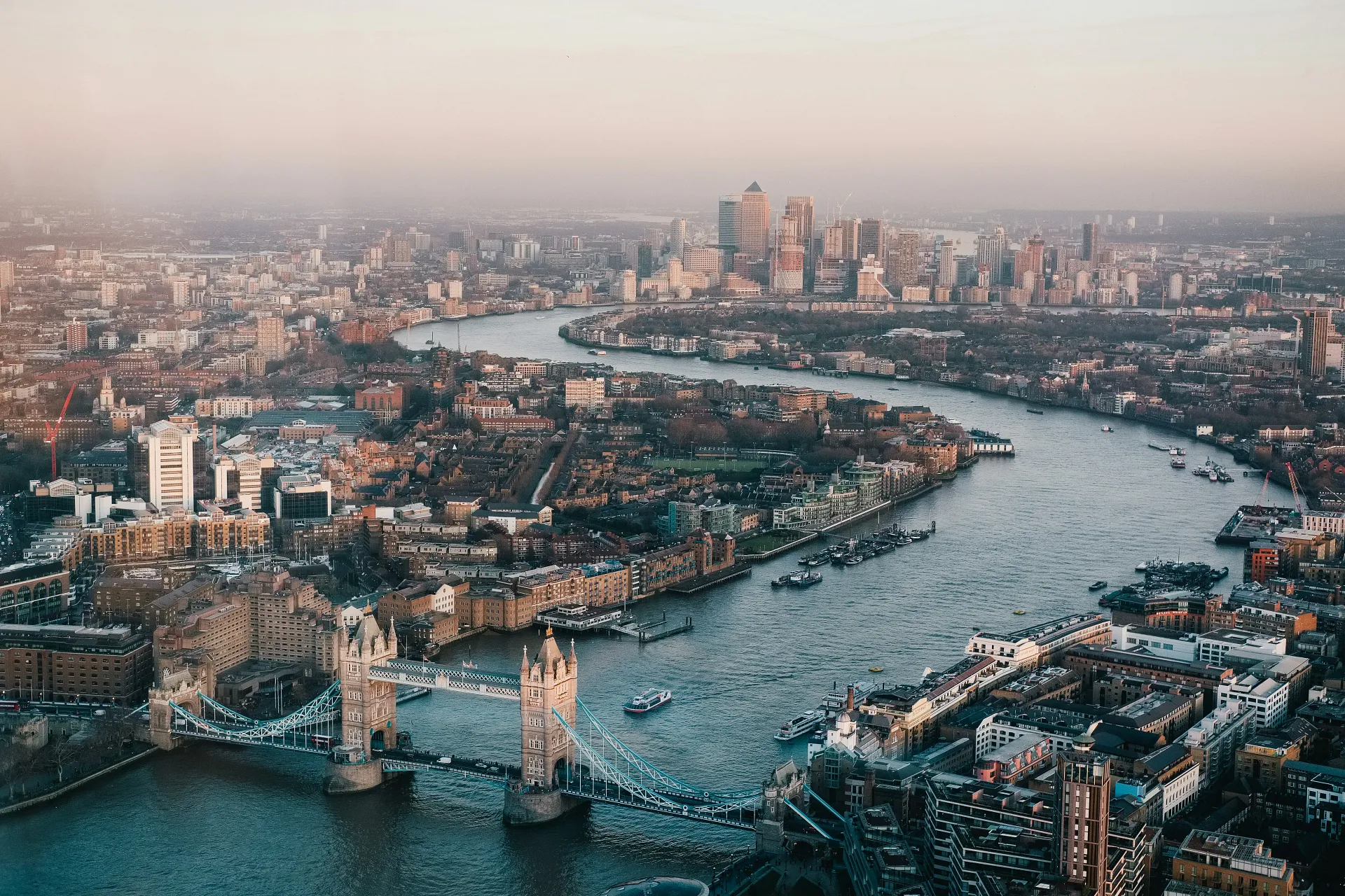 Arrival in London