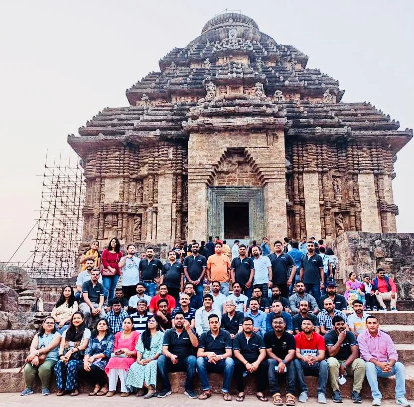 Corporate offsite — Konark Sun Temple excursion, Odisha
