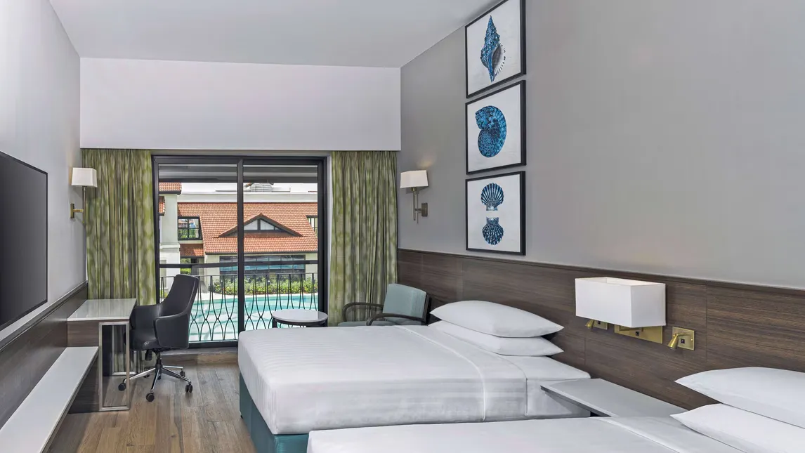 Deluxe, Guest room, 2 Twin, Pool view photo 2