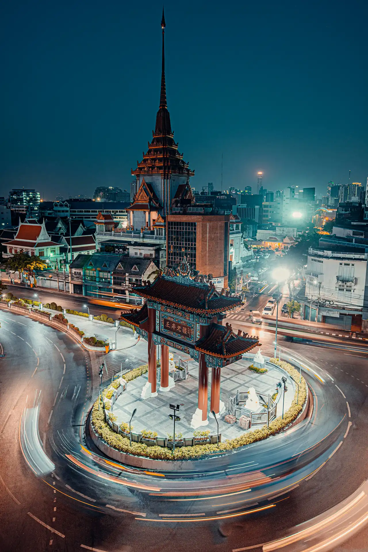 Departure from Bangkok