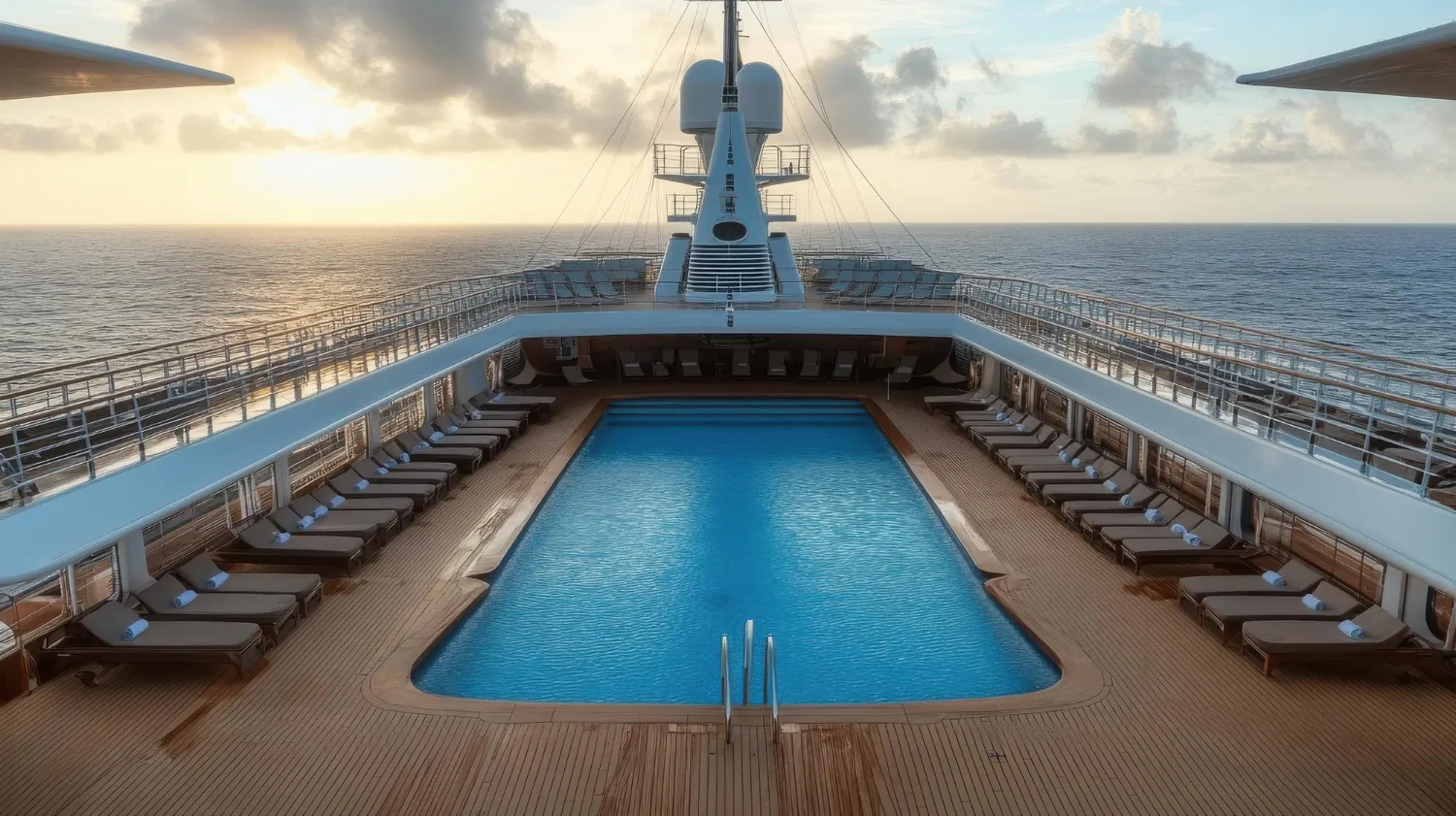 Pool deck