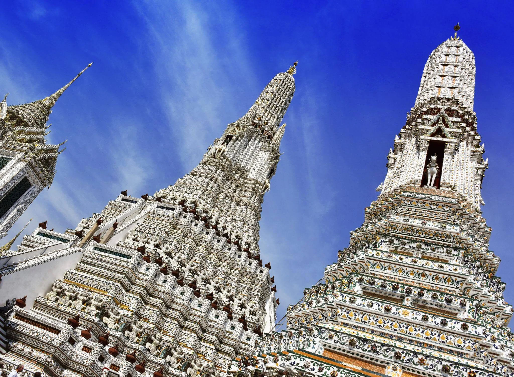 Wat Arun Ratchawararam, a Buddhist temple in Bangkok, Thailand